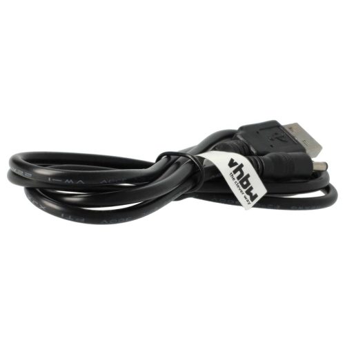 VHBW 1x USB Datenkabel Tablet - 2 in 1 Ladekabel für normale USB Tablets 100 cm schwarz