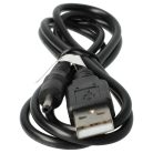 VHBW 1x USB Datenkabel Tablet - 2 in 1 Ladekabel für normale USB Tablets 100 cm schwarz