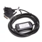 VHBW Siemens Simatic S5 100U RS-232 Programmer Cable - CPU 100, PC Adapter, 300 cm, Black
