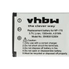 VHBW Fujifilm NP-85 battery - 1300 mAh, 3.7 V, Li-Ion