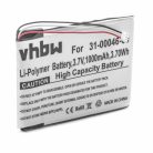 VHBW GPS Akku 361-00046-00, 361-00046-07 - 1000 mAh 3,7 V Li-Polymer