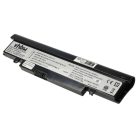 VHBW Notebook akkumulátor  Samsung AA-PBPN6LS, AA-PBPN6LB, AA-PBPN6LW - 6600 mAh 7,4 V Li-Ion, fekete