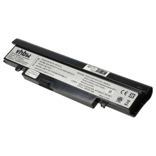 VHBW Notebook akkumulátor  Samsung AA-PBPN6LS, AA-PBPN6LB, AA-PBPN6LW - 6600 mAh 7,4 V Li-Ion, fekete