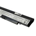 VHBW Notebook akkumulátor  Samsung AA-PBPN6LS, AA-PBPN6LB, AA-PBPN6LW - 6600 mAh 7,4 V Li-Ion, fekete