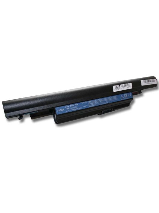 Notebook akkumulátor  Acer AK.006BT.082, AS01B41, 934T2085F - 6600 mAh 11,1 V Li-Ion, fekete