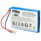 VHBW GPS Battery Navigon 541384120003, GTC3601101PO39120, 5411384120002, GTC39110BL08554 - 1000 mAh 3.7 V Li-Ion