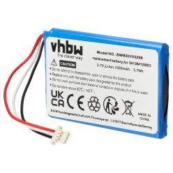  VHBW GPS Battery Navigon 541384120003, GTC3601101PO39120, 5411384120002, GTC39110BL08554 - 1000 mAh 3.7 V Li-Ion
