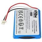 VHBW GPS Battery Navigon 541384120003, GTC3601101PO39120, 5411384120002, GTC39110BL08554 - 1000 mAh 3.7 V Li-Ion