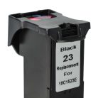 VHBW Lexmark 18C1523, 23A, 23XL Tintenpatrone - Schwarz, nachgefüllt 25 ml