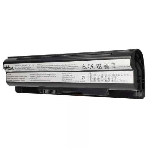 VHBW Notebook Battery Medion BTY-S14, 40029150, 40029231, 40029683 - 4400 mAh 11.1 V Li-Ion, black