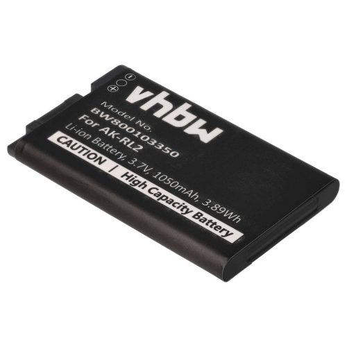 VHBW Senior Mobile Phone Battery for Emporia AK-RL2 - 1050 mAh 3.7 V Li-Ion - Smartphone Battery