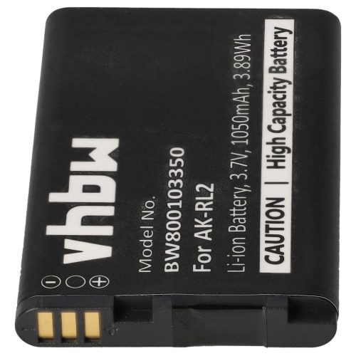 VHBW Senior Mobile Phone Battery for Emporia AK-RL2 - 1050 mAh 3.7 V Li-Ion - Smartphone Battery