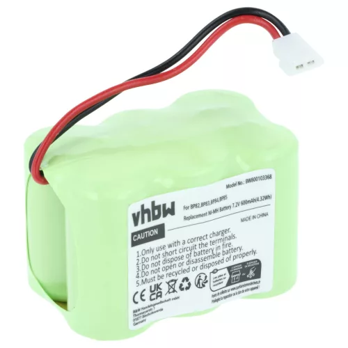 VHBW Radio Akku Icom BP-82, BP-85, BP-84, BP-83 - 600 mAh 7,2 V NiMH