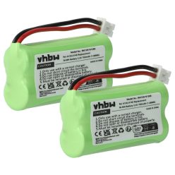   VHBW Vezetékes telefon akkumulátor 55AAAHR2BMX, 220382C1, 220436C1, 41AAAH2BMX - 700 mAh 2,4 V NiMH