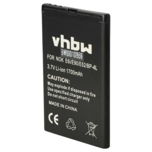 VHBW Mobile Phone Battery for Acer HH08P - 1700 mAh 3.7 V Li-Ion - Smartphone Battery