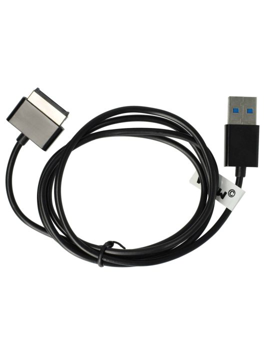 VHBW 1x USB adatkábel táblagép - 2 1-ben Töltőkábel normál - típusú USB táblagéphez 100 cm fekete