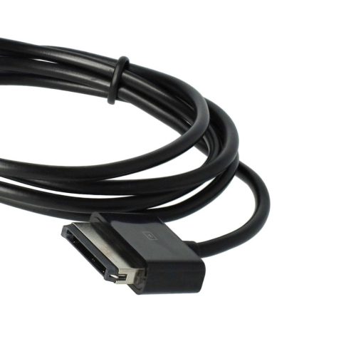 VHBW 1x USB Datenkabel Tablet - 2 in 1 Ladekabel für normale USB Tablets 100 cm schwarz