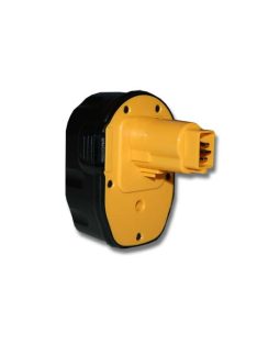   Elektromos kéziszerszámgép akkumulátor DeWalt DE9092, DE9091, DE9094, DC9091, DE9038  – 3000 mAh, 14,4 V, NiMH