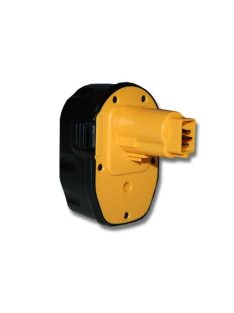   Elektromos kéziszerszámgép akkumulátor DeWalt DE9092, DE9091, DE9094, DC9091, DE9038  – 3000 mAh, 14,4 V, NiMH