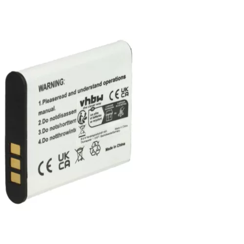 VHBW Panasonic VW-VBX090, VW-VBX090E akkumulátor - 600 mAh, 3,6 V, Li-Ion