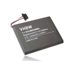 VHBW GPS Akku E4MT081202B22 - 1250 mAh 3,7 V Li-Ion