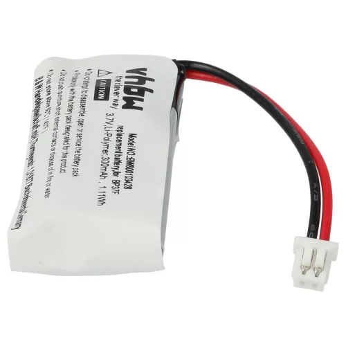 VHBW Hundetrainer Akku Dogtra BP37F, BP37R - 300 mAh 3,7 V Li-Polymer