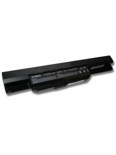   Notebook akkumulátor  Asus A31-K53, 07G016H31875M, 0B20-00X50AS - 4400 mAh 11,1 V Li-Ion, fekete