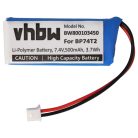 VHBW Handheld Transmitter Battery AAE562438P6H, BP74T2, AE602048P6H - 500 mAh 7.4 V Li-polymer