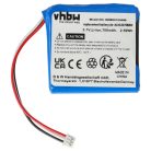 VHBW GPS Akku ALHL03708003 - 700 mAh 3,7 V Li-Ion