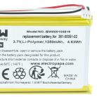 VHBW GPS Akku 361-00051-01, 361-00051-12, 361-00051-02, 361-00051-00 - 1250 mAh 3,7 V Li-Polymer