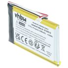 VHBW GPS Akku 361-00051-01, 361-00051-12, 361-00051-02, 361-00051-00 - 1250 mAh 3,7 V Li-Polymer