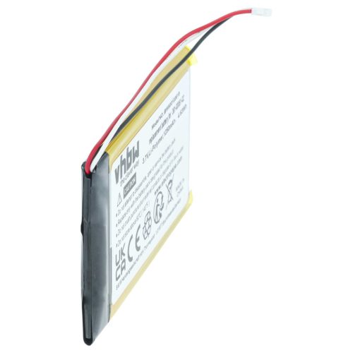 VHBW GPS Akku 361-00051-01, 361-00051-12, 361-00051-02, 361-00051-00 - 1250 mAh 3,7 V Li-Polymer