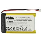 VHBW GPS Battery 360103150 - 1200 mAh 3.7 V Li-Ion