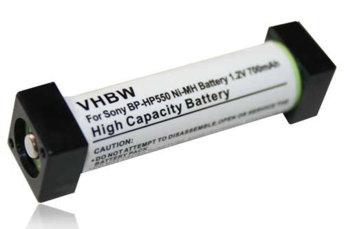 Vezeték nélküli fejhallgató akku Sony BP-HP550, 1-756-316-22, 1-756-316-21 - 700 mAh 1,2 V NiMH