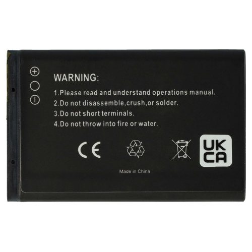 Videokamera akkumulátor Aiptek 055-höz - 700 mAh 3,7 V Li-Ion