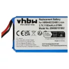 VHBW GPS Battery AHL03714001 - 1100 mAh 3.7 V Li-Ion