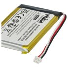 VHBW GPS Battery TN2, AHL03713001 - 1200 mAh 3.7 V Li-Ion