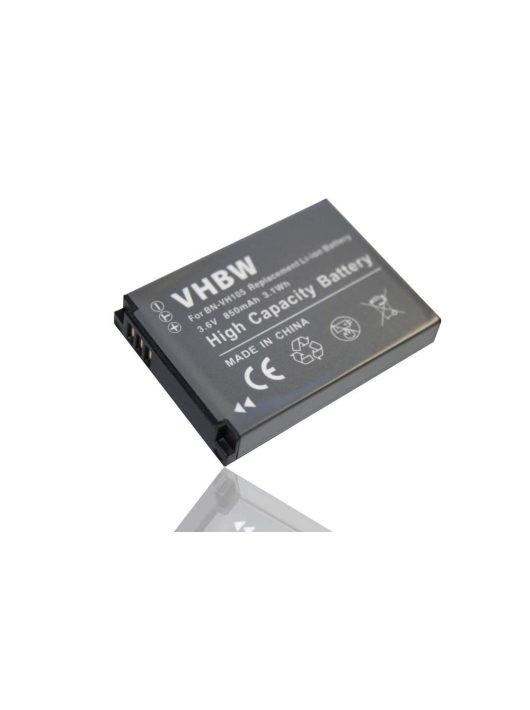 Videokamera akkumulátor JVC BN-VH105-höz - 850 mAh 3,6 V Li-Ion