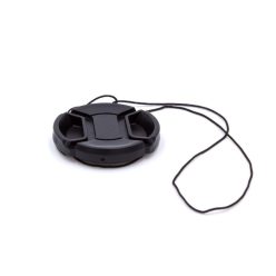 VHBW 46 mm Lens Cap - Inner Handle, Plastic, Black