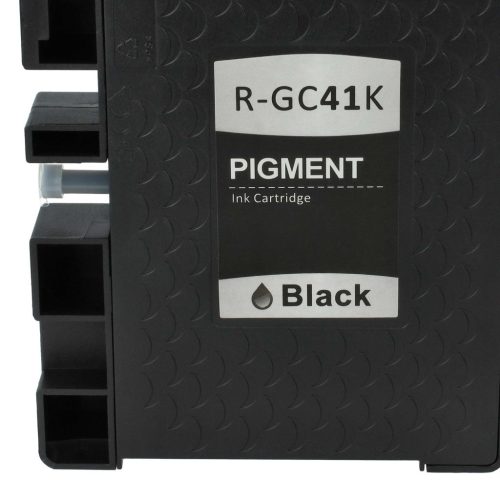 VHBW Ricoh GC-41K Tintapatron - Fekete 30 ml + Chip