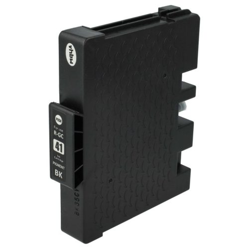VHBW Ricoh GC-41K Tintapatron - Fekete 30 ml + Chip