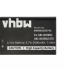 VHBW Mobile Phone Battery Samsung AB113450BU, AB113450BUCSTD - 2000 mAh 3.7 V Li-Ion