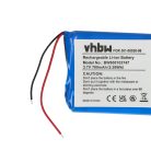 VHBW GPS Akku Garmin 361-00026-00 - 700 mAh 3,7 V Li-Ion