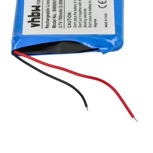 VHBW GPS Akku Garmin 361-00026-00 - 700 mAh 3,7 V Li-Ion
