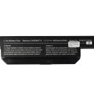 VHBW Notebook battery for 6-87-c480s-4g41, 6-87-C480S-4G4 - 4400 mAh 11.1 V Li-Ion, black