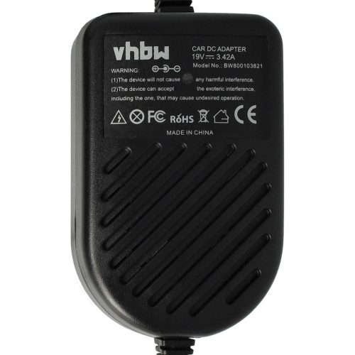 VHBW A Car Charger for Acer AP.T3503.002, 0335A1965, ADP-65DB, AP.06503.006 Laptops - 3.42 A