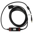 VHBW Programozó kábel Omron USB-CN226, CS1W-CS114, CS1W-CN226 helyett - 15,2 cm