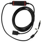 VHBW Programozó kábel Omron USB-CN226, CS1W-CS114, CS1W-CN226 helyett - 15,2 cm