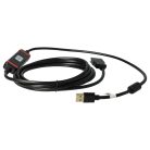 VHBW Programozó kábel Omron USB-CN226, CS1W-CS114, CS1W-CN226 helyett - 15,2 cm