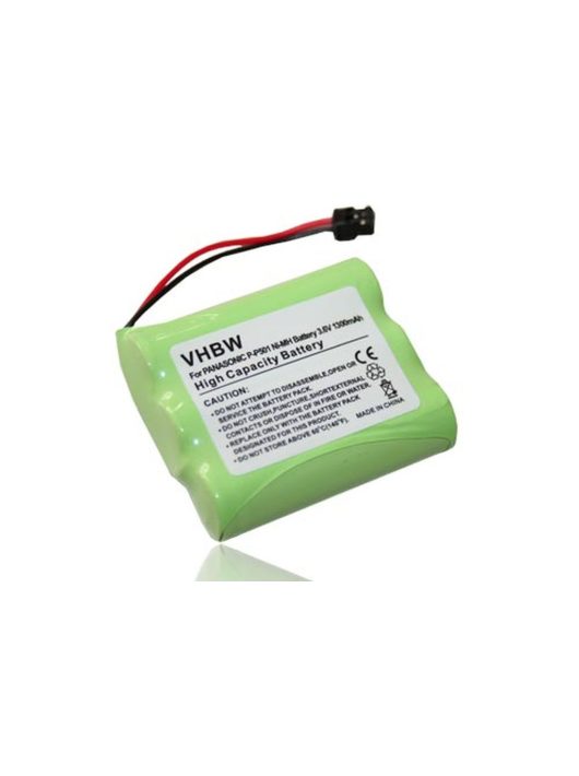 Vezetékes telefon akku a BT-905, BP-T18, BP-T24, BT-15, AAx3, BT-800 telefonokhoz - 1300 mAh 3,6 V NiMH